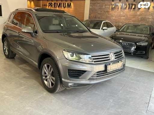 פולקסווגן טוארג 4X4 Luxury אוט' דיזל 3.0 (262 כ"ס) דיזל 2016 למכירה בחצור הגלילית