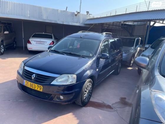 רנו לוגאן MCV E2 אוט' 1.6 (110 כ''ס) בנזין 2011 למכירה בעכו