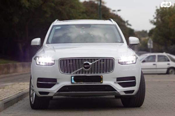 וולוו XC90 4X4 T8 Inscription היבריד אוט' 7 מק' 2.0 (407 כ"ס) היברידי חשמל / בנזין 2017 למכירה ברמת גן