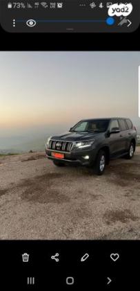 טויוטה לנד קרוזר ארוך Luxury 5 אוט' 5 מק' דיזל 5 דל' 2.8 (204 כ"ס) דיזל 2022 למכירה ברמות נפתלי