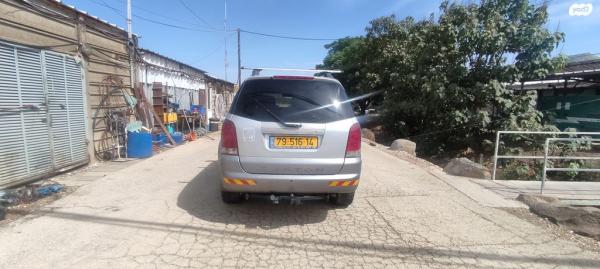 סאנגיונג רקסטון 4X4 RX270 אוט' דיזל 7 מק' 2.7 (165 כ''ס) דיזל 2005 למכירה ביונתן