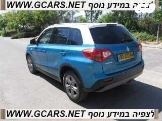 סוזוקי ויטרה GLX 2T אוט' 1.6 (120 כ"ס) בנזין 2016 למכירה ברחובות