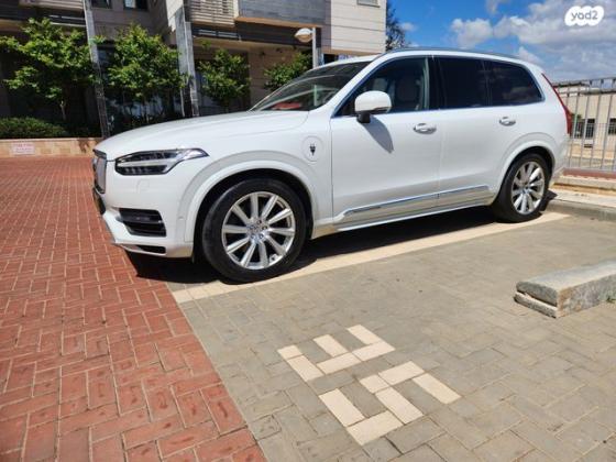 וולוו XC90 4X4 T8 Inscription היבריד אוט' 7 מק' 2.0 (407 כ"ס) היברידי חשמל / בנזין 2018 למכירה בנתניה