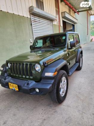 ג'יפ / Jeep רנגלר קצר 4X4 Sport S אוט' 2.0 (270 כ''ס) בנזין 2021 למכירה בבית זית