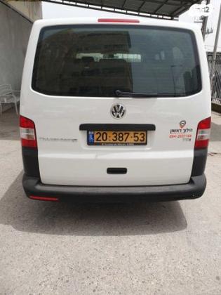 פולקסווגן טרנספורטר מסחרי/נוסעים Kombi קצר אוט' דיזל 2-3 מק' 3 דל' 2.0 (140 כ"ס) דיזל 2014 למכירה בראש העין