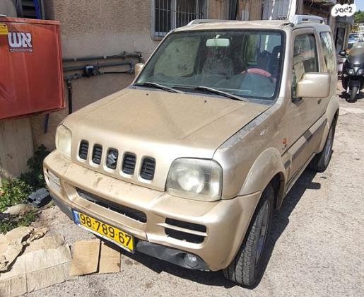 סוזוקי ג'ימני 4X4 JLX-J אוט' 1.3 (85 כ''ס) בנזין 2008 למכירה בגבעתיים