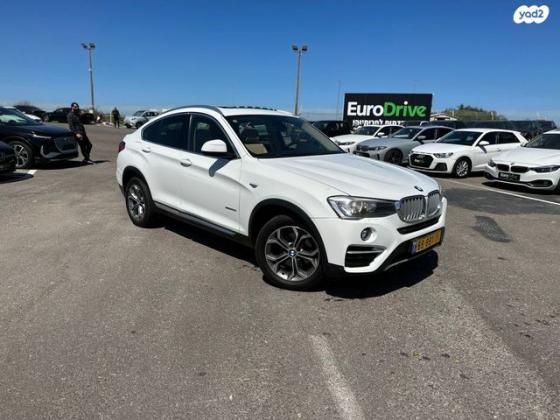ב.מ.וו X4 4X4 XDRIVE20I Sport אוט' 2.0 (184 כ''ס) בנזין 2014 למכירה בהרצליה