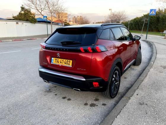 פיג'ו 2008 GT Line אוט' 1.2 (130 כ"ס) בנזין 2020 למכירה בפתח תקווה