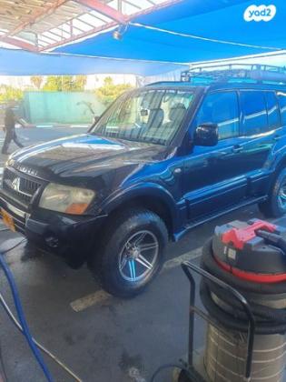 מיצובישי פג'רו ארוך 4X4 Dakar אוט' דיזל 7 מק' 3.2 (160 כ''ס) דיזל 2005 למכירה בגן יבנה