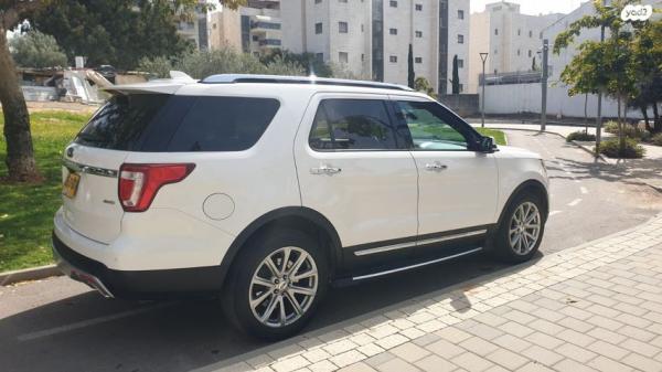 פורד אקספלורר 4X4 Limited Premium אוט' 7 מק' 3.5 (290 כ''ס) בנזין 2018 למכירה בבאר יעקב