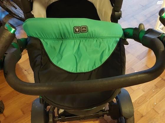 עגלה אמבטיה וטיולון בצע ירוק