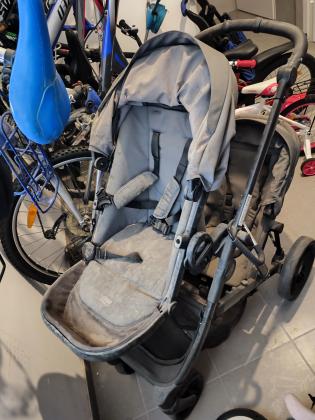 עגלת תאומים/אחים britax breadyעגלה מעול...
