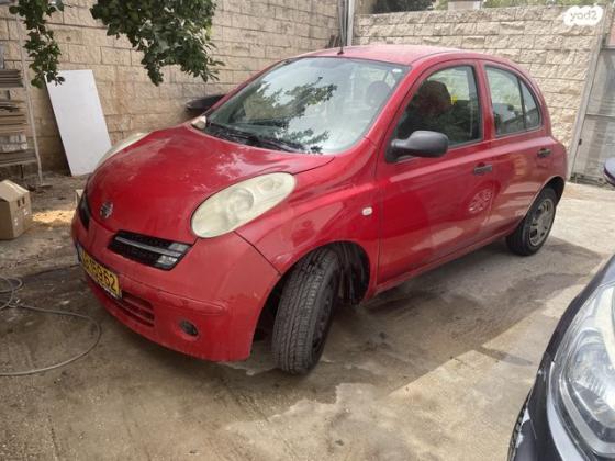 ניסאן מיקרה Visia אוט' 1.4 (88 כ''ס) בנזין 2007 למכירה ביבנה