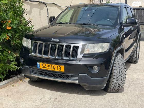 ג'יפ / Jeep גרנד צ'ירוקי 4X4 Limited אוט' דיזל 3.0 (241 כ''ס) דיזל 2012 למכירה בג'לג'וליה