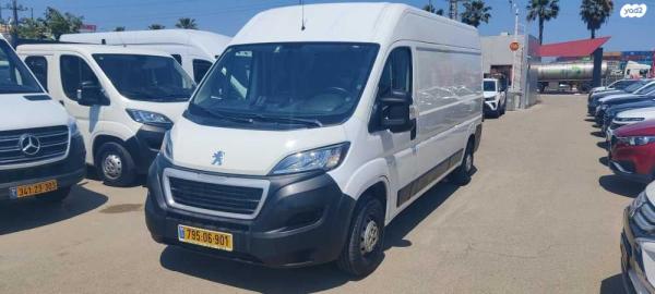 פיג'ו בוקסר L3-H2 סגור ידני דיזל 2.0 (130 כ"ס) 3510KG דיזל 2020 למכירה בחיפה