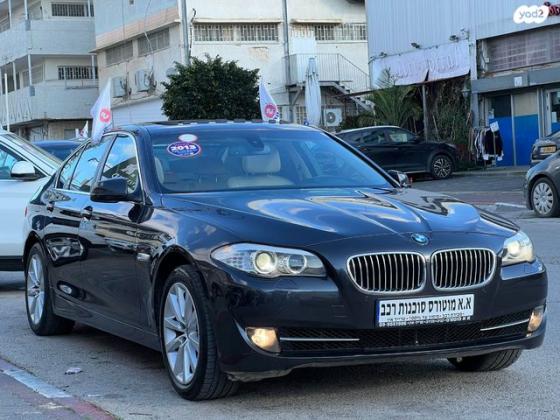 ב.מ.וו סדרה 5 520I Luxury אוט' 2.0 (184 כ''ס) בנזין 2013 למכירה בנתניה