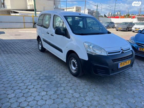 סיטרואן ברלינגו דור 2 (2008-2019) Comfort ידני דיזל 4 דל' 1.6 (75 כ"ס) דיזל 2017 למכירה בנתניה