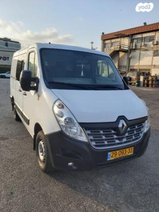 רנו מאסטר קצר/בינוני L2H2 בינוני/גבוה ידני דיזל 3.5 טון 2.3 (150 כ''ס) דיזל 2015 למכירה בחולון