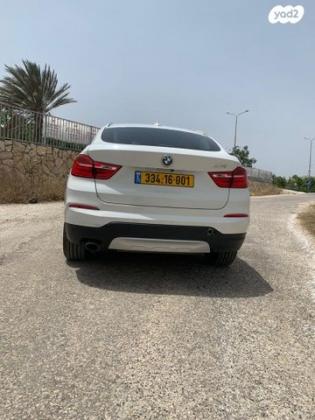 ב.מ.וו X4 4X4 XDRIVE20I Sport אוט' 2.0 (184 כ''ס) בנזין 2018 למכירה בירושלים