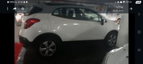 אופל מוקה Enjoy Plus טורבו אוט' 1.4 (140 כ"ס) בנזין 2016 למכירה בחולון