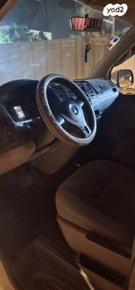 פולקסווגן טרנספורטר מסחרי/נוסעים Delivery Van קצר אוט' דיזל 3 מק' 2.0 (140 כ''ס) דיזל 2014 למכירה בבאר שבע