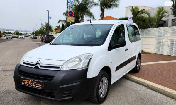 סיטרואן ברלינגו דור 2 (2008-2019) Comfort ידני דיזל 4 דל' 1.6 (75 כ"ס) דיזל 2016 למכירה בעפולה