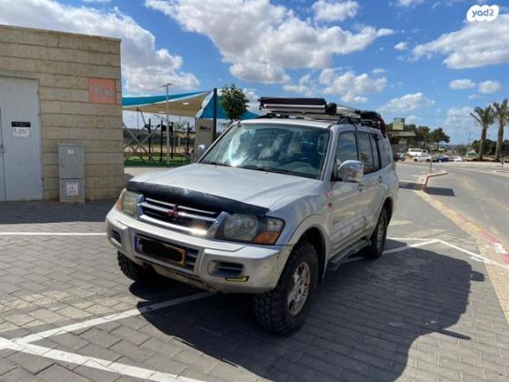 מיצובישי פג'רו ארוך 4X4 GLX אוט' דיזל 7 מק' 3.2 (165 כ''ס) דיזל 2001 למכירה בבאר שבע