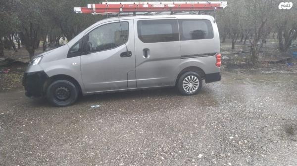 ניסאן NV200 Visia ידני דיזל 5 מק' 1.5 (90 כ''ס) דיזל 2017 למכירה בקרית עקרון