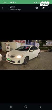 טויוטה קורולה GLI אוט' 1.6 (124 כ''ס) בנזין 2012 למכירה בטבריה