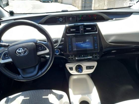 טויוטה פריוס הייבריד אוט' 1.8 (98 כ''ס) בנזין 2016 למכירה בירושלים