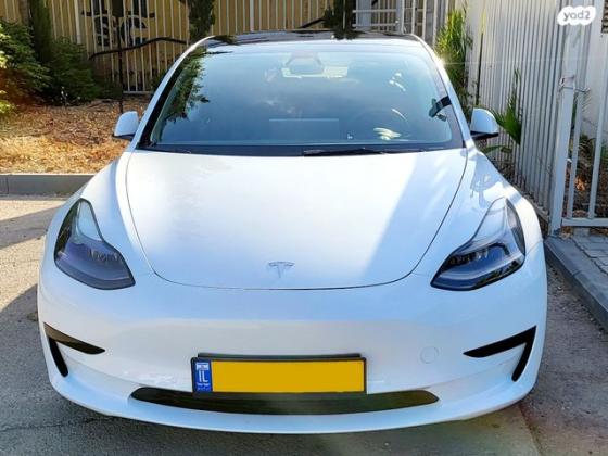 טסלה מודל 3 RWD S.Range Plus אוט' חשמלי (325 כ''ס) B חשמלי 2021 למכירה בנתניה