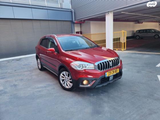 סוזוקי SX4 קרוסאובר GLX אוט' 1.4 (140 כ"ס) בנזין 2018 למכירה ברחובות