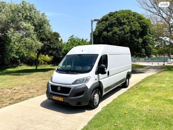 פיאט דוקאטו ארוך גבוה סגור ידני דיזל 3 מק' 2.3 (130 כ"ס) דיזל 2015 למכירה בתל אביב יפו