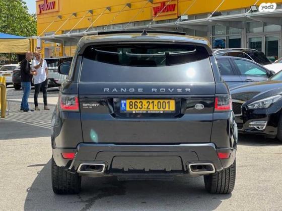 לנד רובר ריינג' רובר ספורט 4X4 HSE Dyn היבריד אוט' בנזין 2.0 (300 כ''ס) ק'-2 היברידי חשמל / בנזין 2019 למכירה בחולון