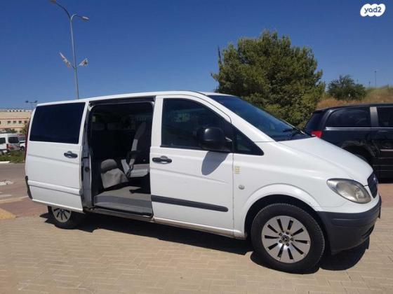 מרצדס ויטו CDI 111 אוט' דיזל 2 מק' 4 דל' 2.1 (109 כ''ס) דיזל 2007 למכירה במודיעין מכבים רעות