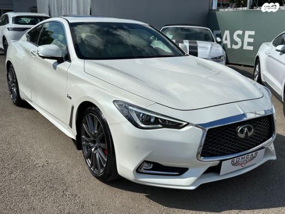 אינפיניטי Q60 4X4 Sport Tech קופה אוט' 3.0 (405 כ"ס) בנזין 2018 למכירה בפתח תקווה