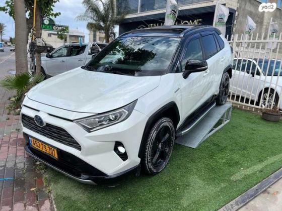 טויוטה RAV4 הייבריד E-motion Sky הייבריד אוט' 2.5 (178 כ''ס) בנזין 2019 למכירה בטמרה