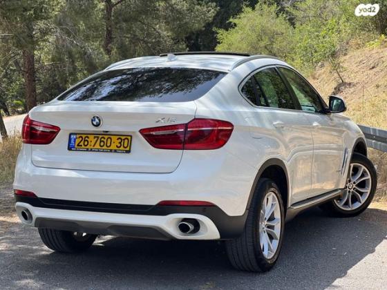 ב.מ.וו X6 4X4 XDRIVE30D Sport אוט' דיזל 3.0 (258 כ''ס) דיזל 2016 למכירה בנצרת