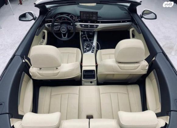 אאודי A5 35TFSI S line קבריולט אוט' 2.0 (150 כ''ס) בנזין 2023 למכירה בפתח תקווה