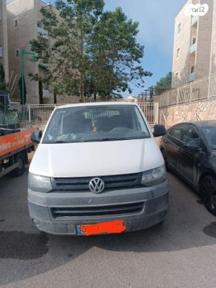 פולקסווגן טרנספורטר מסחרי/נוסעים Delivery Van קצר ידני דיזל 2.0 (84 כ''ס) דיזל 2012 למכירה באריאל