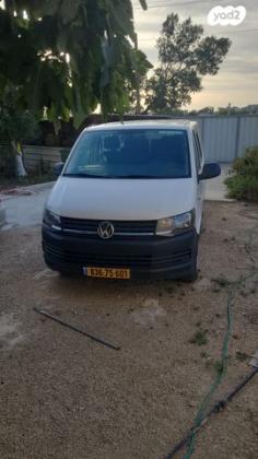 פולקסווגן טרנספורטר מסחרי/נוסעים Delivery Van ארוך אוט' דיזל 3-2 מק' 2.0 (150 כ''ס) דיזל 2019 למכירה בבאר שבע