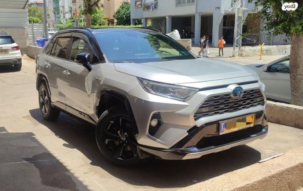 טויוטה RAV4 הייבריד E-motion Sky הייבריד אוט' 2.5 (178 כ''ס) בנזין 2019 למכירה בראשון לציון