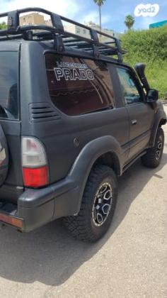 טויוטה לנד קרוזר פרדו קצר 4X4 STD אוט' בנזין 3.4 (180 כ''ס) בנזין 2003 למכירה בכפר חיטים
