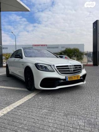 מרצדס S-Class 4X4 S63 AMG Ultimate Essence אוט' 4.0 (612 כ''ס) בנזין 2018 למכירה בבאר שבע