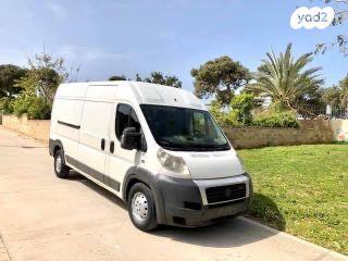 פיאט דוקאטו ארוך גבוה סגור ידני דיזל 3 מק' 2.3 (130 כ"ס) דיזל 2014 למכירה בתל אביב יפו