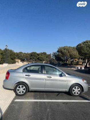 יונדאי אקסנט (עד 2012) GL אוט' 1.4 (97 כ''ס) בנזין 2008 למכירה בירושלים