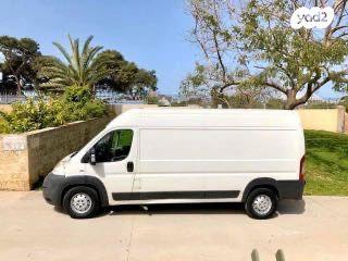 פיאט דוקאטו ארוך גבוה סגור ידני דיזל 3 מק' 2.3 (130 כ"ס) דיזל 2014 למכירה בתל אביב יפו