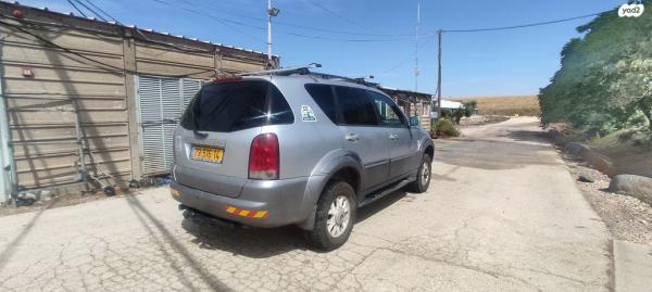 סאנגיונג רקסטון 4X4 RX270 אוט' דיזל 7 מק' 2.7 (165 כ''ס) דיזל 2005 למכירה ביונתן