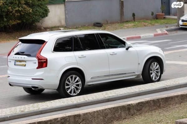 וולוו XC90 4X4 T8 Inscription היבריד אוט' 7 מק' 2.0 (407 כ"ס) היברידי חשמל / בנזין 2017 למכירה ברמת גן