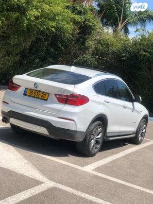 ב.מ.וו X4 4X4 XDRIVE28I Sport אוט' 2.0 (245 כ''ס) בנזין 2017 למכירה בנצרת